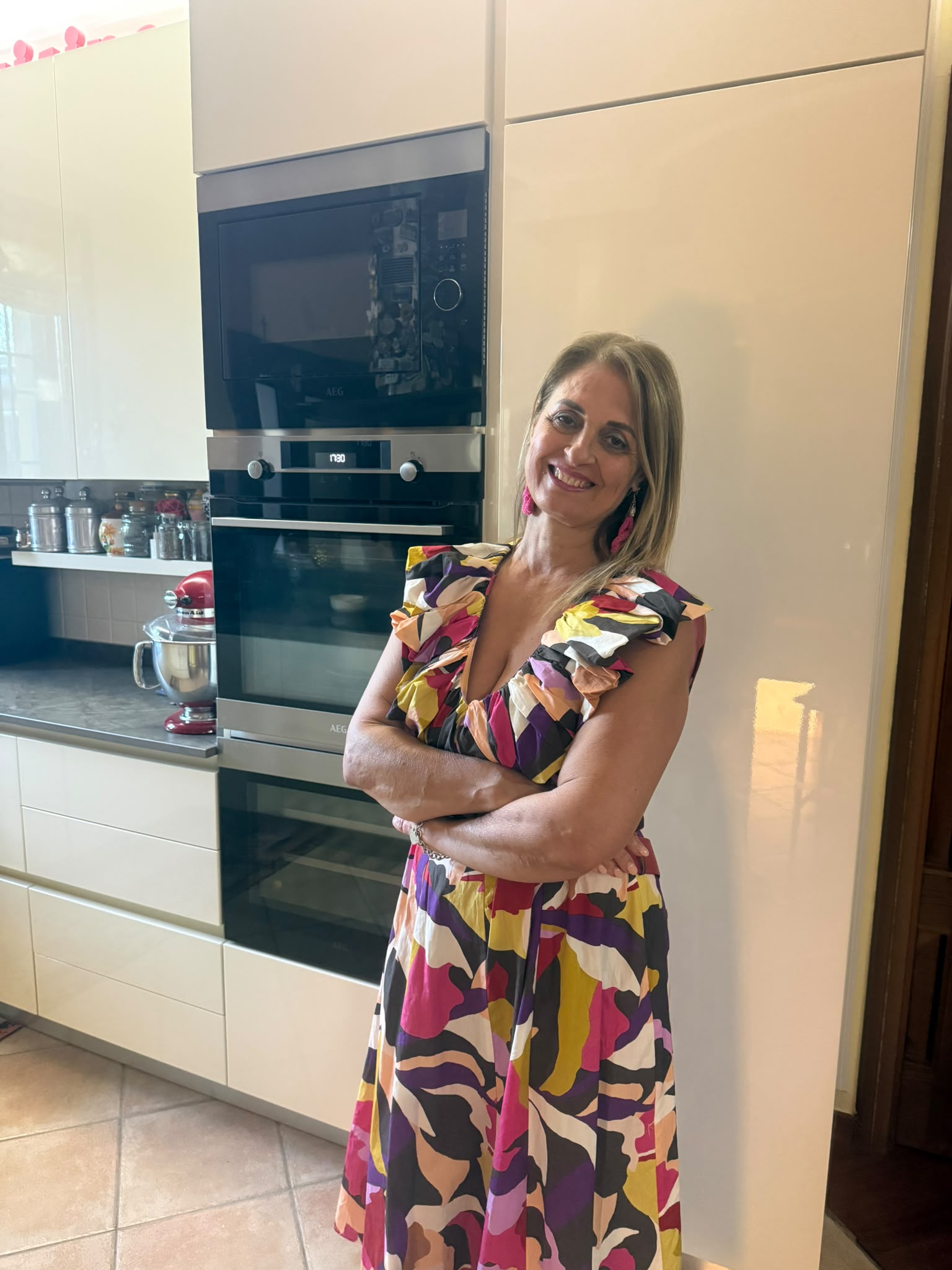 Rosaria in cucina